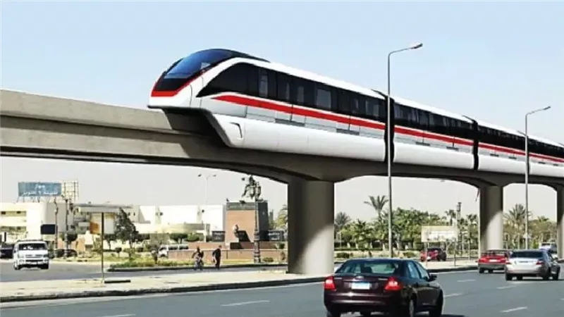 رسميًا.. بدء التشغيل التجريبي لمشروع القطار الكهربائي السريع الأن